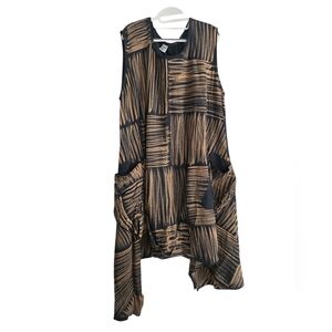 Belma Boho 100% Cotton Dress Size One Size NWT